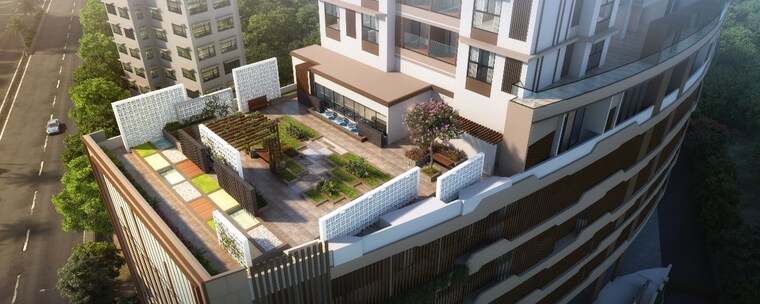 Balcony, unique-seasons-one 2 Bedroom 680 Sq.Ft. Apartment In Khadakpada Thane 9487891