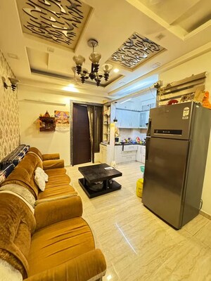 Living Room in 2 BHK Apartment at Galaxy North Avenue ll, Gaur City 2 – for Rent