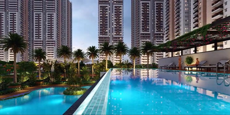 Swimming Pool, rajapushpa-provincia 3 Bedroom 1715 Sq.Ft. Apartment In Narsingi Hyderabad 9487932