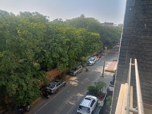 Balcony in 3 BHK Apartment at Boutique Residential Apartments C-253, Defence Colony – for Rent