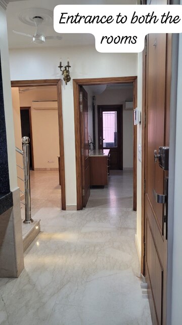 Building Lobby in 1 BHK Builder Floor at Nizamuddin East – for Rent