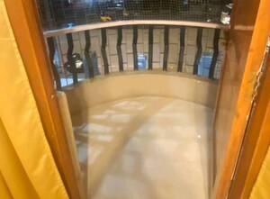 Balcony in 2.5 BHK Apartment at Adelmar Apartment, Khar West – for Rent