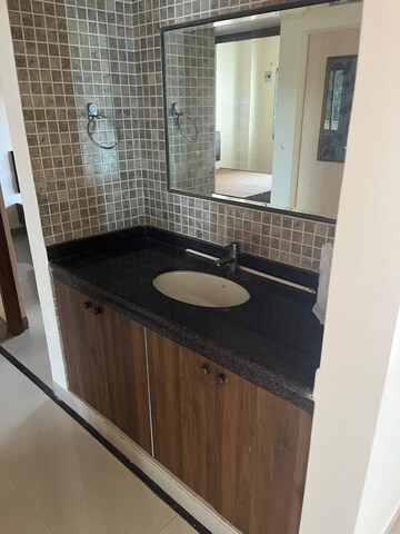 Bathroom in 3 BHK Apartment at Porvorim – for Rent