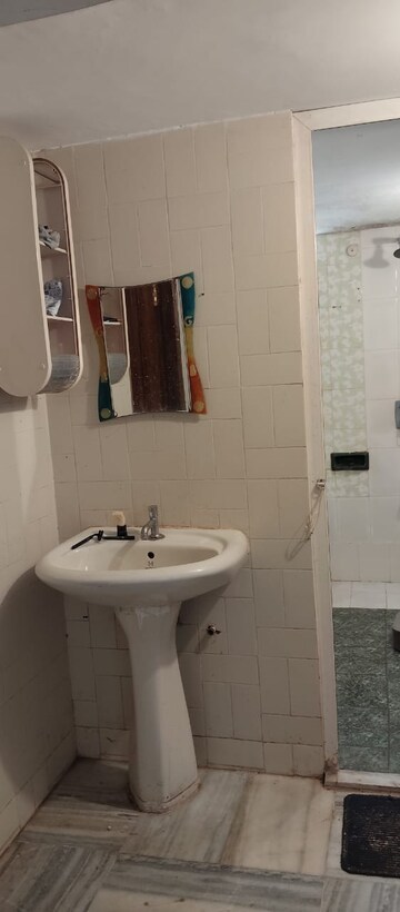 Bathroom in 3 BHK Apartment at Porvorim – for Rent