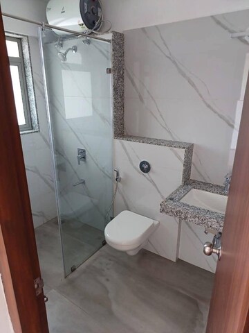 Bathroom in 2 BHK Apartment at Magarpatta Sylvania, Hadapsar – for Rent