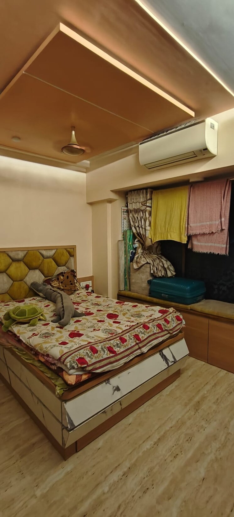Bedroom, darshan-rico 3 Bedroom 1200 Sq.Ft. Apartment In Lower Parel Mumbai 9488072