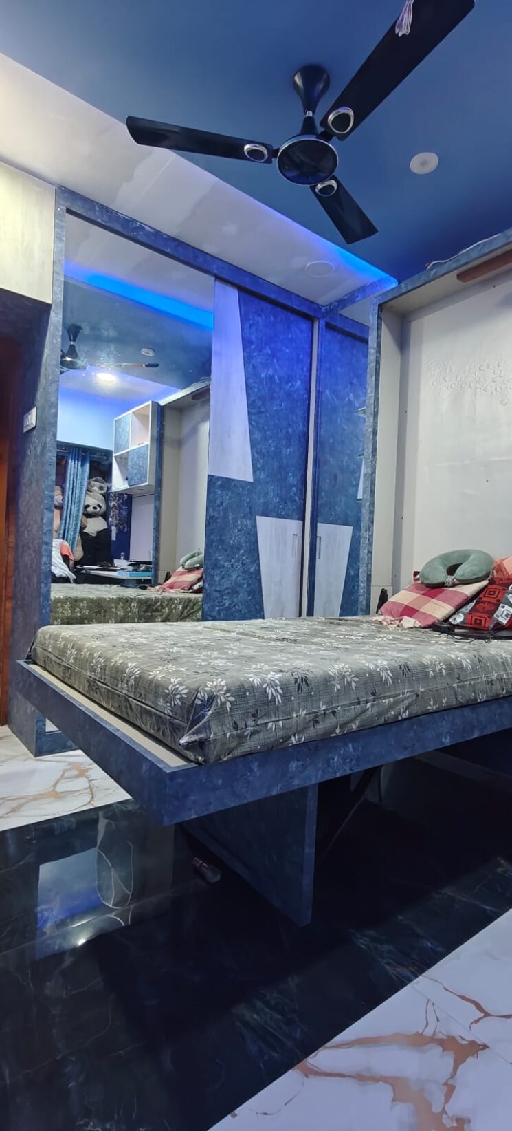 Bedroom, darshan-rico 3 Bedroom 1200 Sq.Ft. Apartment In Lower Parel Mumbai 9488072