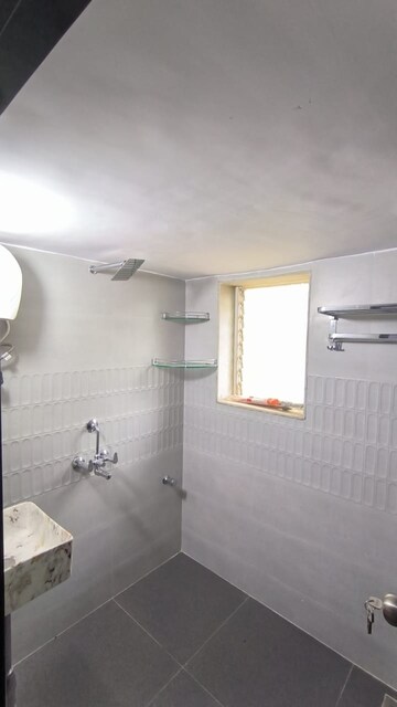 Bathroom in 2 BHK Apartment at Gurudev Apartment, Prabhadevi – for Rent