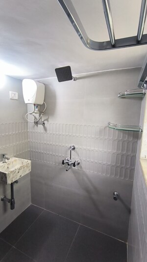 Bathroom in 2 BHK Apartment at Gurudev Apartment, Prabhadevi – for Rent