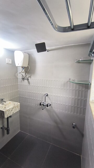 Bathroom in 2 BHK Apartment at Gurudev Apartment, Prabhadevi – for Rent