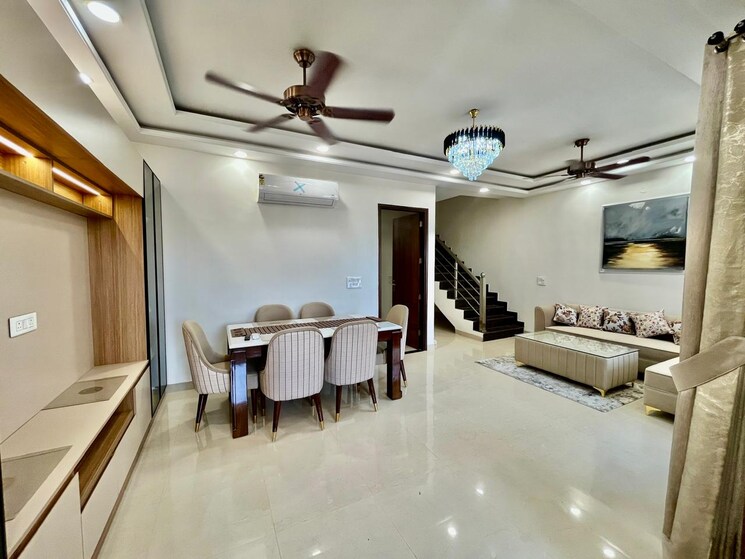 Living Room, dhakoli 3 Bedroom 1098 Sq.Ft. Villa In Dhakoli Zirakpur 9488453