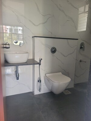 Bathroom in 2.5 BHK Apartment at Sun City, Sinhagad Road – for Rent