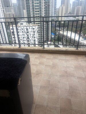 Balcony in 2 BHK Apartment at Vaibhav Apartment Prabhadevi, Prabhadevi – for Rent