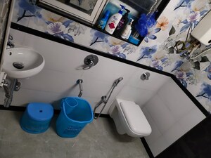 Attached Bathroom in 1 BHK Apartment at Star Apartment Kurla, Kurla West – for Sale