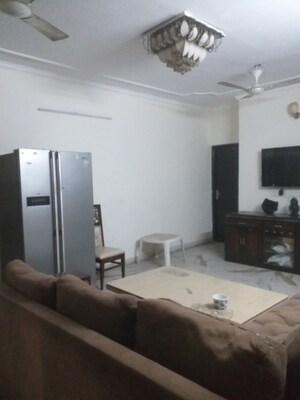 Living Room in 3 BHK Builder Floor at East Patel Nagar – for Rent