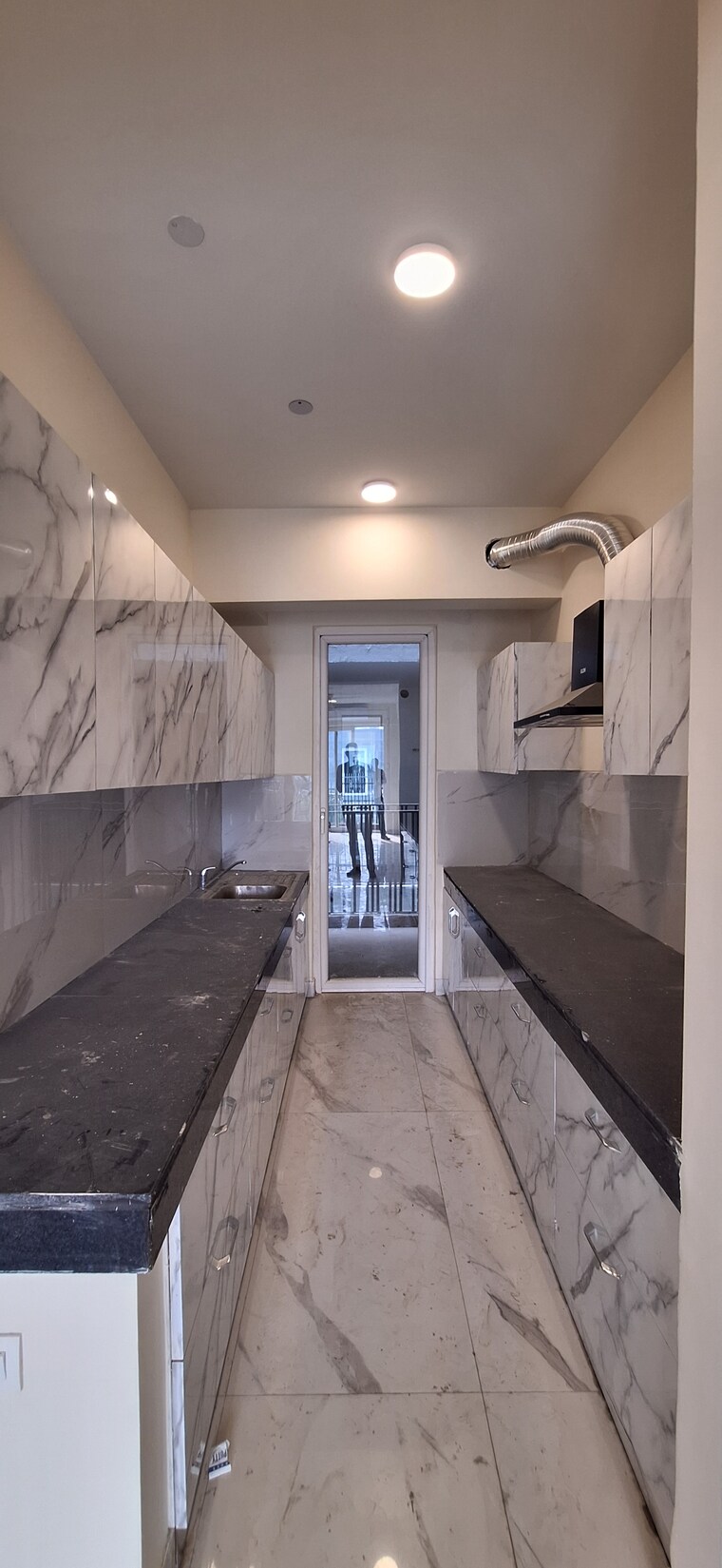 Kitchen, smart-world-gems 3.5 Bedroom 1494 Sq.Ft. Builder Floor In Sector 89 Gurgaon 9488300