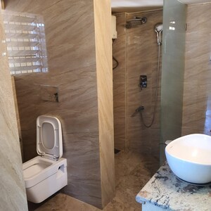 Bathroom in 1 BHK Apartment at Vijay Nagari Annex, Anu Nagar – for Rent