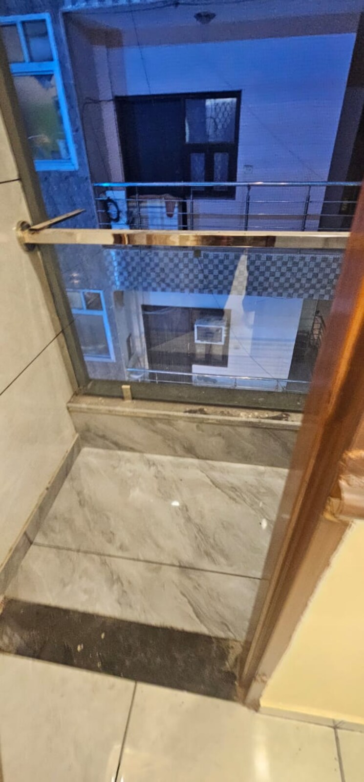 Balcony, vipin garden 2 Bedroom 65 Acre Builder Floor In Vipin Garden Delhi 9488425