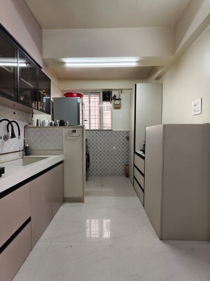 Kitchen in 3 BHK Apartment at Sinhagad Road – for Rent