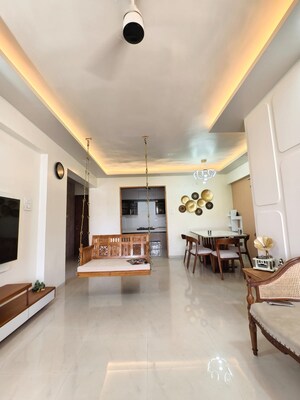 Living Room in 3 BHK Apartment at Sinhagad Road – for Rent