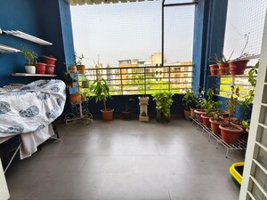 Balcony in 3 BHK Apartment at Sinhagad Road – for Rent