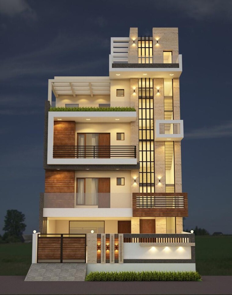 Exterior View, sector 105 2 Bedroom 1200 Sq.Ft. Builder Floor In Sector 105 Noida 9488473