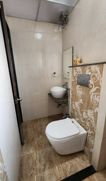 Bathroom in 2 BHK Apartment at Clover Common CHS, Viman Nagar – for Rent