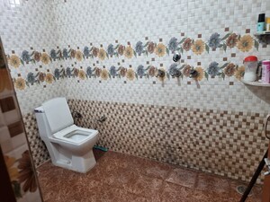 Bathroom in 6 BHK Independent House at MS Enclave Zirakpur, Dhakoli – for Sale