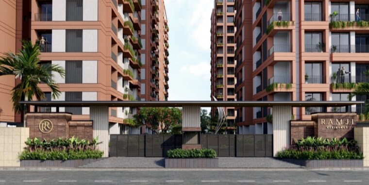 Exterior View, bhesan 3 Bedroom 1700 Sq.Ft. Apartment In Bhesan Surat 9488653