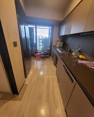 Kitchen in 2 BHK Apartment at L&T Crescent Bay T2, Parel – for Rent