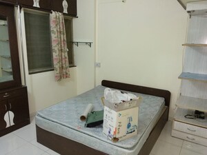Bedroom in 1 BHK Apartment at Vadgaon Budruk – for Rent
