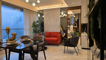 Master Bedroom in 2 BHK Apartment at Adani Ten BKC, Bandra East – for Rent