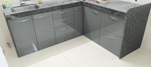 Kitchen in 3 BHK Apartment at Kalpataru Immensa B, Kolshet Road – for Rent