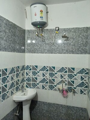 Bathroom in 2 BHK Builder Floor at VIP Ashiana Homes, Vip Road – for Rent