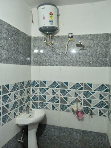 Bathroom in 2 BHK Builder Floor at VIP Ashiana Homes, Vip Road – for Rent