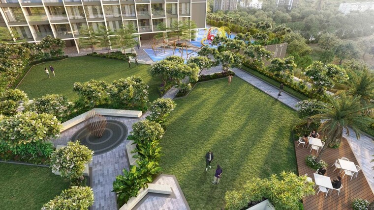 Garden, holystico-astrana 2 Bedroom 844 Sq.Ft. Apartment In Hadapsar Pune 9488966