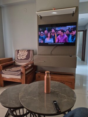 Living Room in 2 BHK Apartment at Adani Aster Neo, Shantigram – for Rent