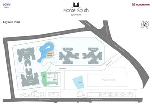 2 BHK Apartment – Map Location View at Marathon Monte South, Byculla West - for Sale