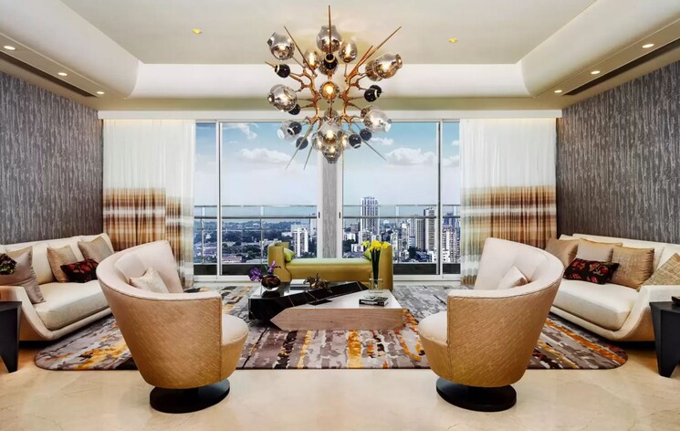 Living Room, marathon-monte-south 3 Bedroom 1145 Sq.Ft. Apartment In Byculla West Mumbai 9489019