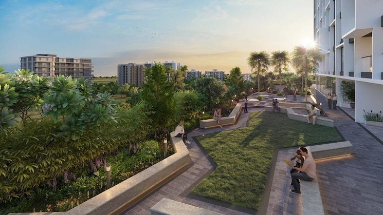 Garden, holystico-astrana 3 Bedroom 1372 Sq.Ft. Apartment In Hadapsar Pune 9489074