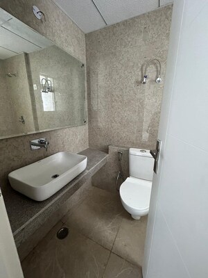 Bathroom in 3 BHK Apartment at Eldeco Live By The Greens, Sector 150 – for Rent
