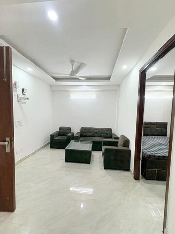 Living Room in 2 BHK Builder Floor at Chattarpur – for Rent