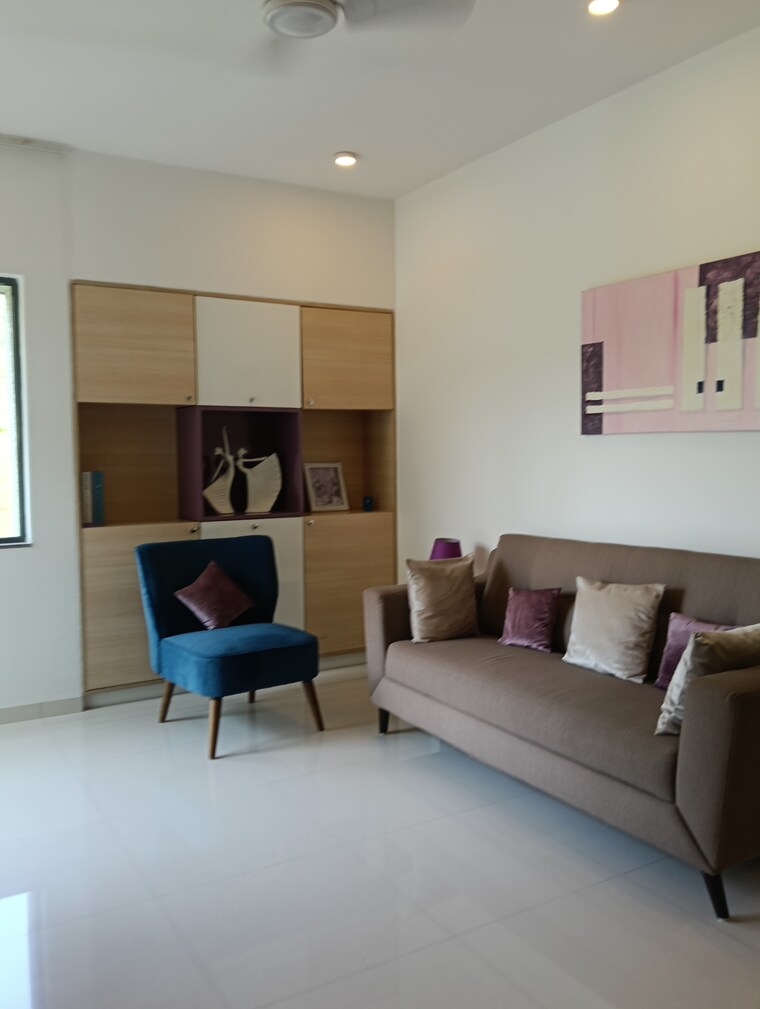 Living Room, rohan-anand-phase-2 1 Bedroom 350 Sq.Ft. Apartment In Somatane Pune 9489208