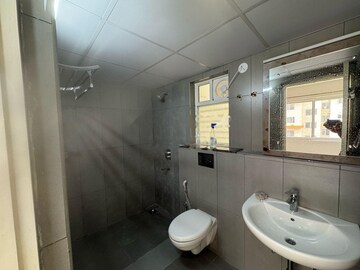 Bathroom in 3 BHK Apartment at Mahaveer Celesse, Hunasamaranahalli – for Rent