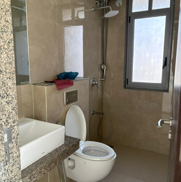 Bathroom, green-view-goregaon 2 Bedroom 712 Sq.Ft. Apartment In Gokuldham Colony Mumbai 9489293
