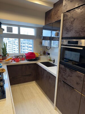 Kitchen in 1 BHK Apartment at Lodha Vista, Lower Parel – for Rent