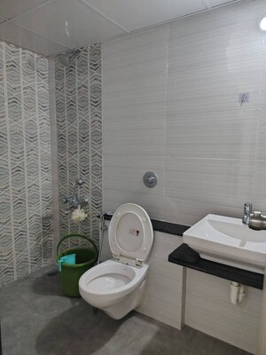 Bathroom in 2 BHK Apartment at Kohinoor Sapphire 2, Tathawade – for Rent