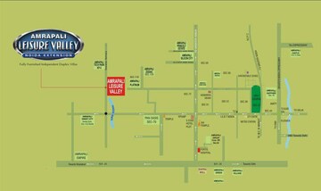 Floor Plan in 4 BHK Villa at Amrapali Leisure Valley, Tech Zone 4 Greater Noida – for Sale