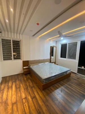 Bedroom in 3 BHK Apartment at L&T Raintree Boulevard, Hebbal – for Rent