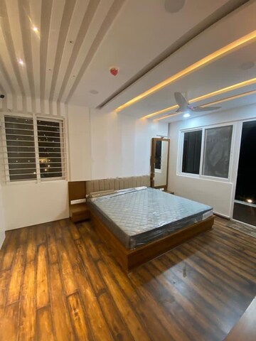 Bedroom in 3 BHK Apartment at L&T Raintree Boulevard, Hebbal – for Rent